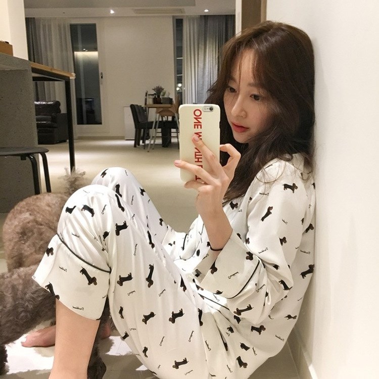 Title 12, Ladies printed pajamas set