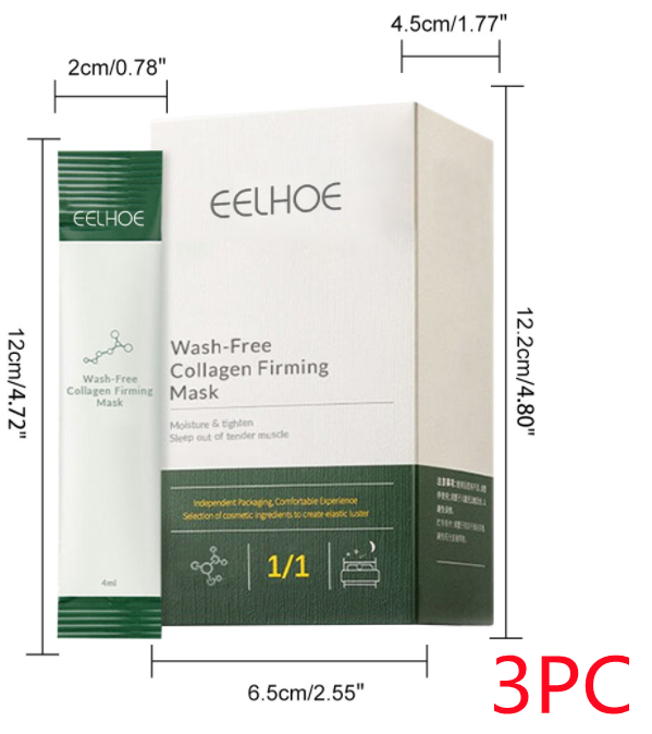 Wash In Mask Collagen Tightens Skin And Softens Fine Lines Default 3Pc - Shop at LoveMi