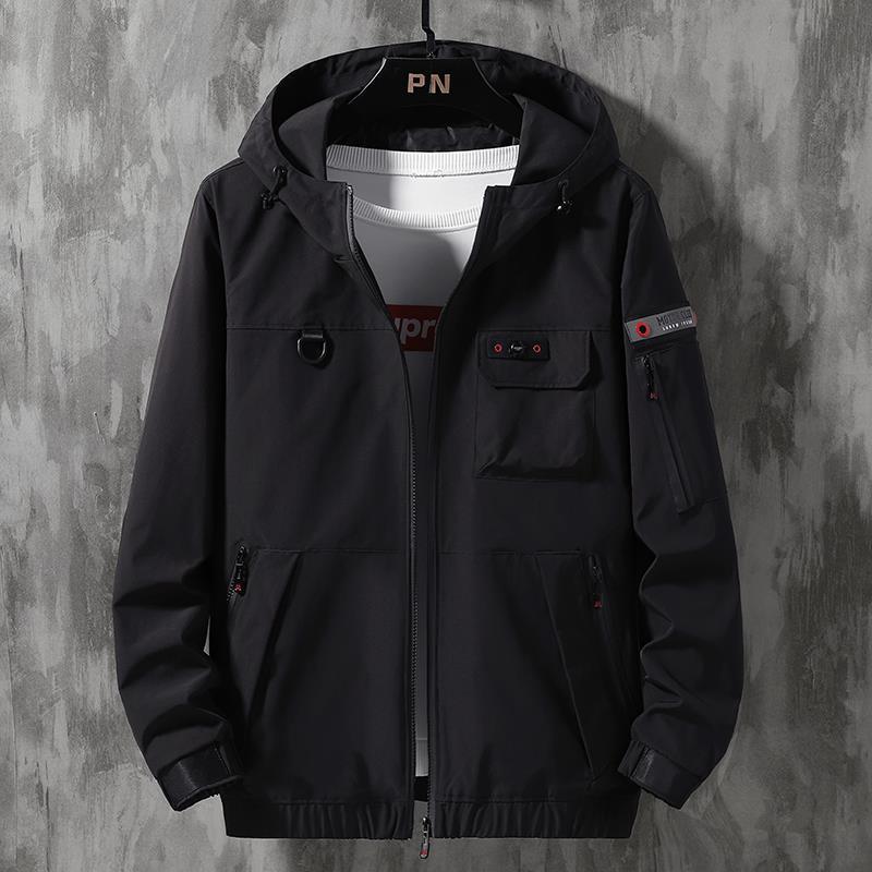 Casual Jacket Oversized Men's Work Jacket Clothes