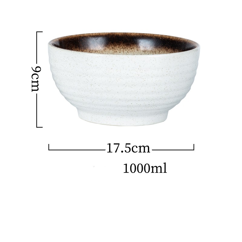 Title 10, Japanese Style Ramen Bowl Ceramic Noodle Instan...