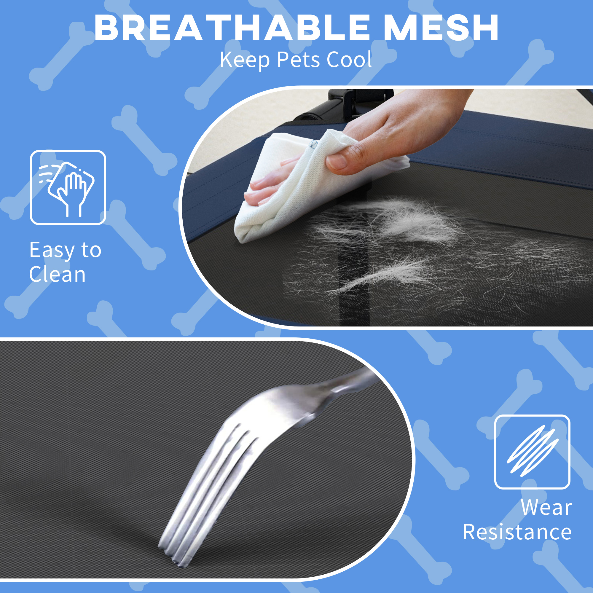 Cool Pet Bed With Washable Breathable Mesh Fabric, Suitable For Large Dogs — image 8