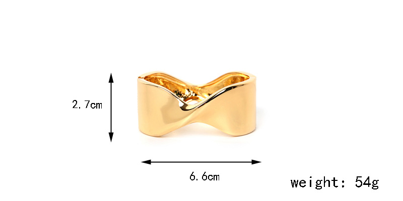 Bow-knot Bright Wide-brimmed Bracelet Christmas Gift