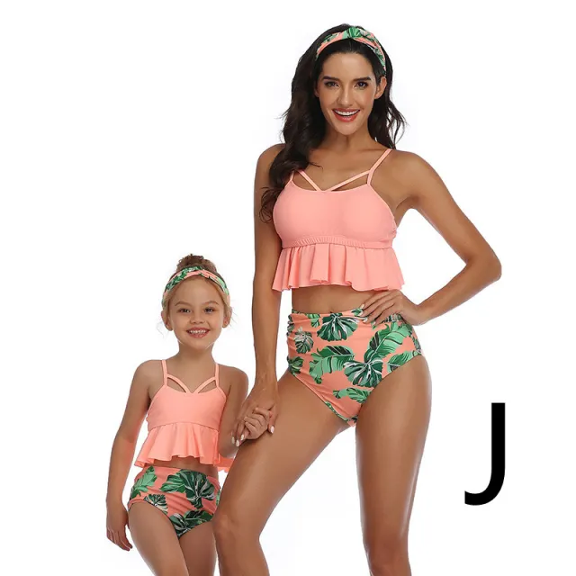 Parent child Swimsuit Split Bikini Swimsuit Sexy And Fashionable J 116Cm - Shop at LoveMi