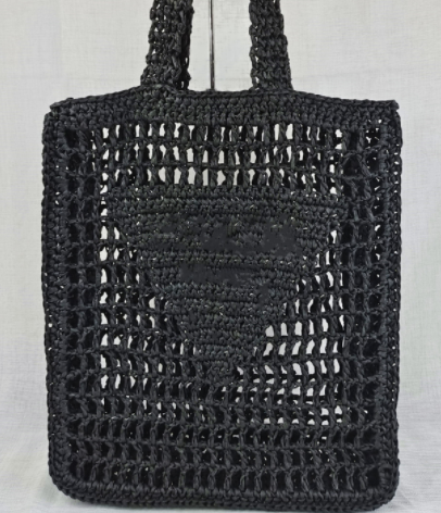 Hollow Letter Bag Korean Style Holiday Women's Woven