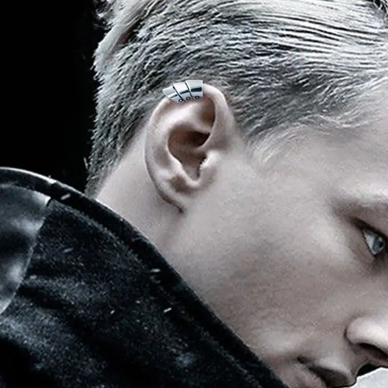 Men's Punk Ear Clip Earless Ear Jewelry Men's And Women's Retro Domineering