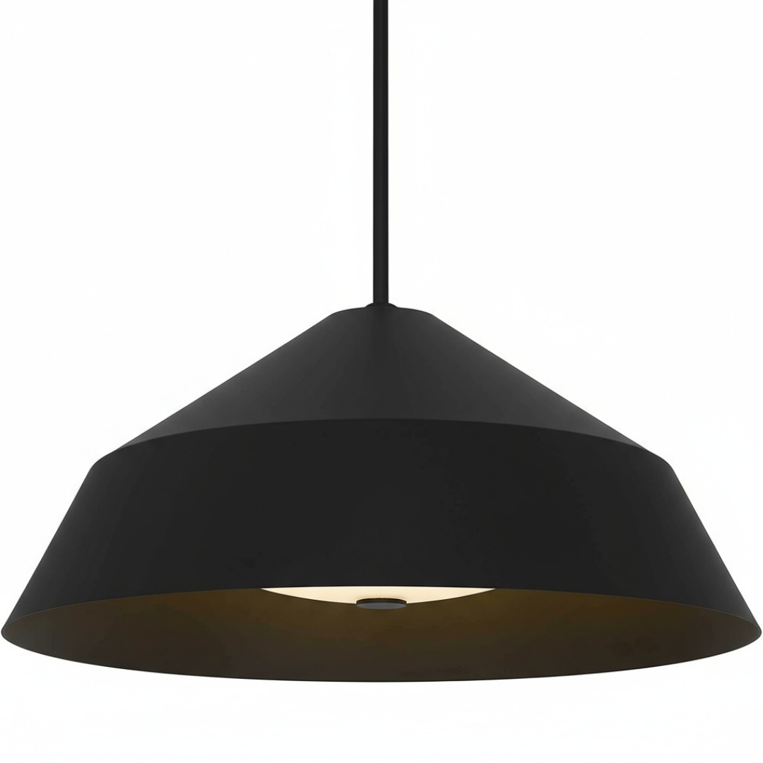 22 Inch Diameter Integrated LED Black Pendant 4
