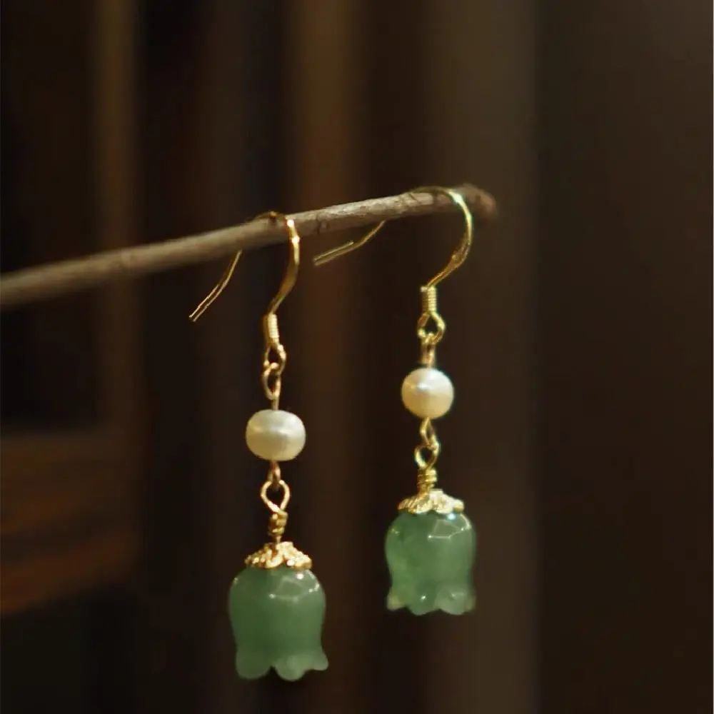 Dongling Jade Ancient Wind Chime Orchid Jade Ear