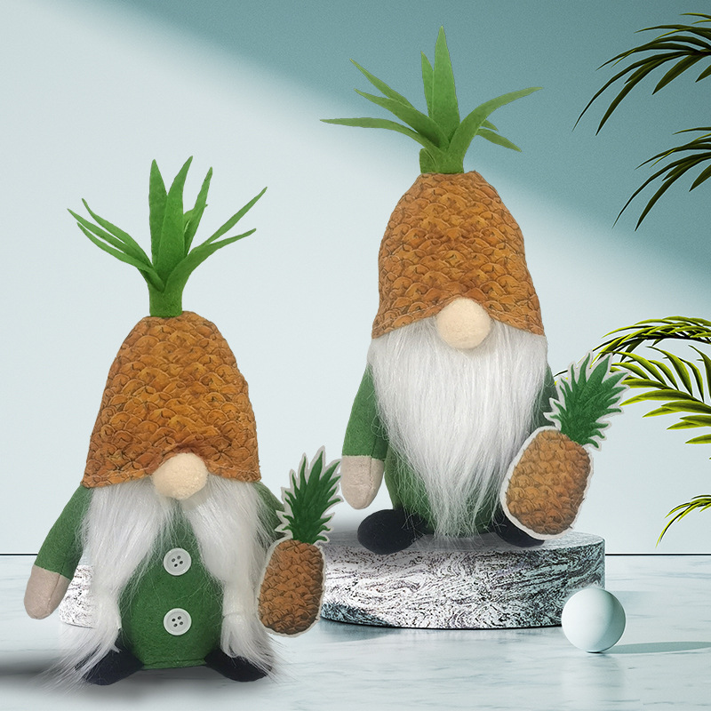 Title 4, Faceless Old Man Doll Pineapple