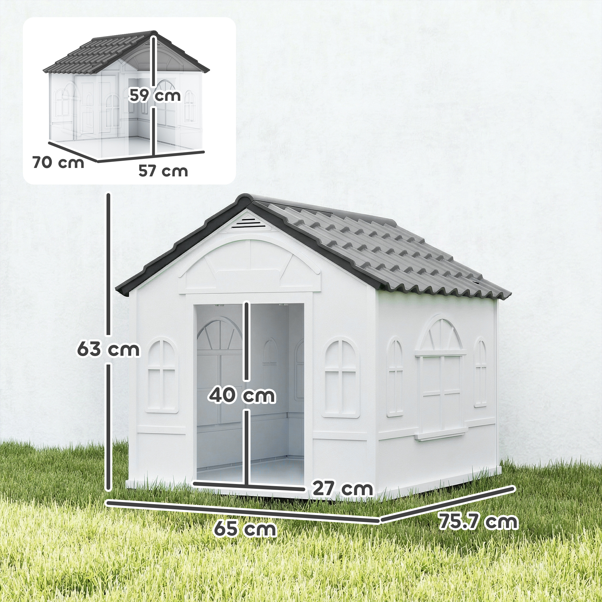 Plastic Material, Strong Weather Resistance, Suitable For Both Indoor — image 5