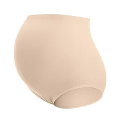 Plus Size Seamless Loose Fitting Maternity Underwear - Colour Of Skin-Xl - View 1