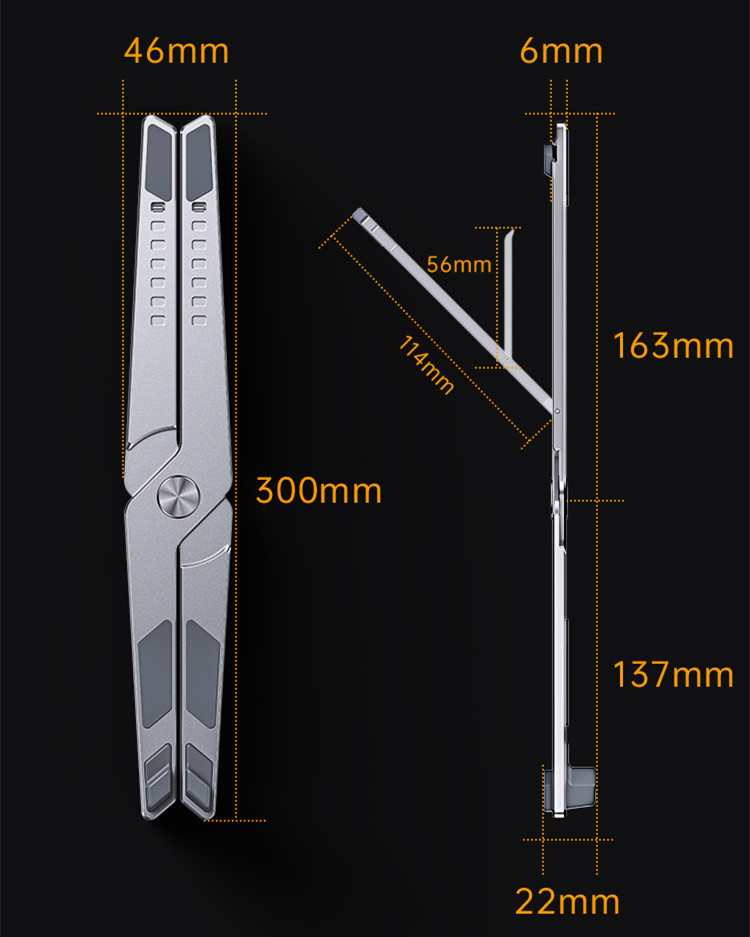 Title 3, High-end Aluminum Alloy Notebook Stand