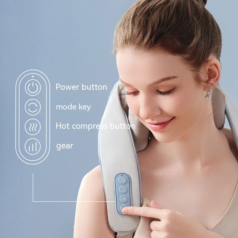 Shawl Waist Pillow Shoulder Kneading Trapezius - Image 3