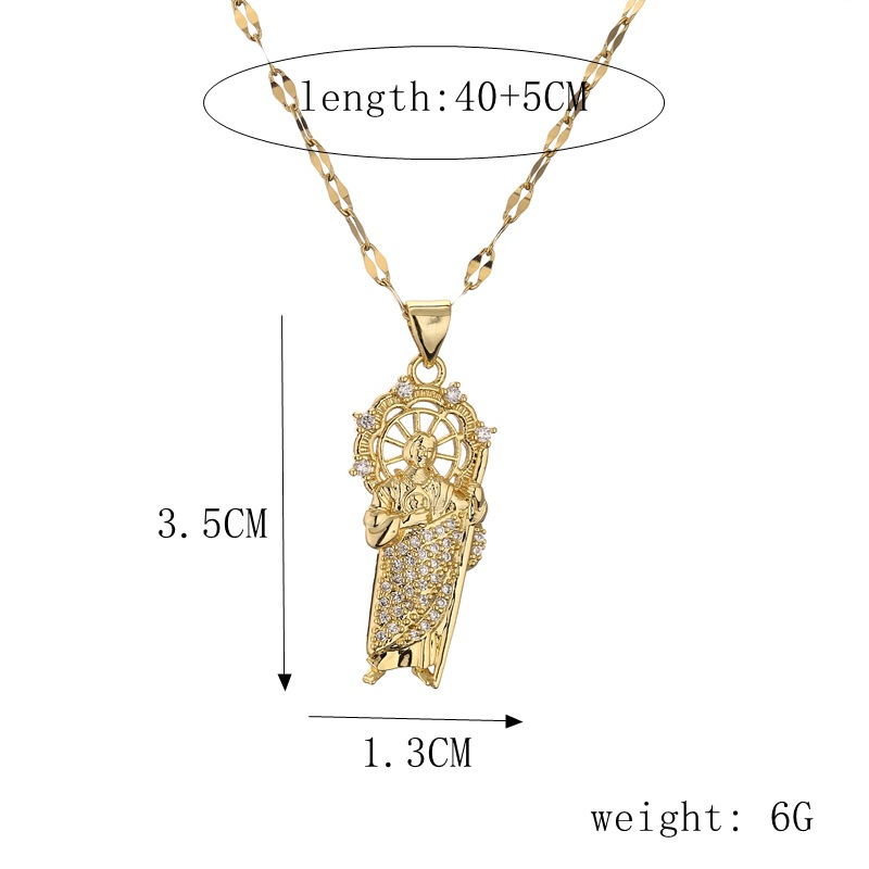 Title 9, Copper Plating 18K Gold Zircon Accessories Nich...