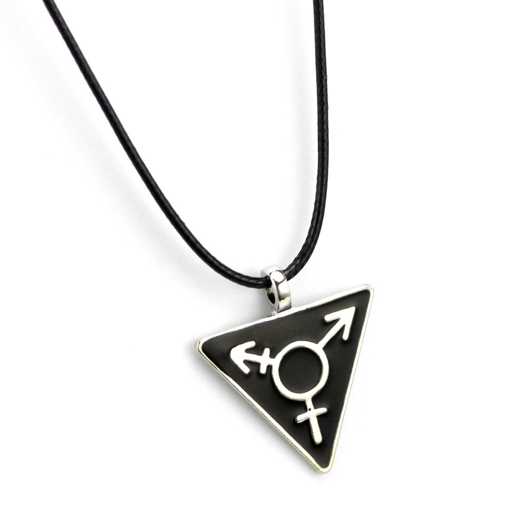 triangle pendant necklace