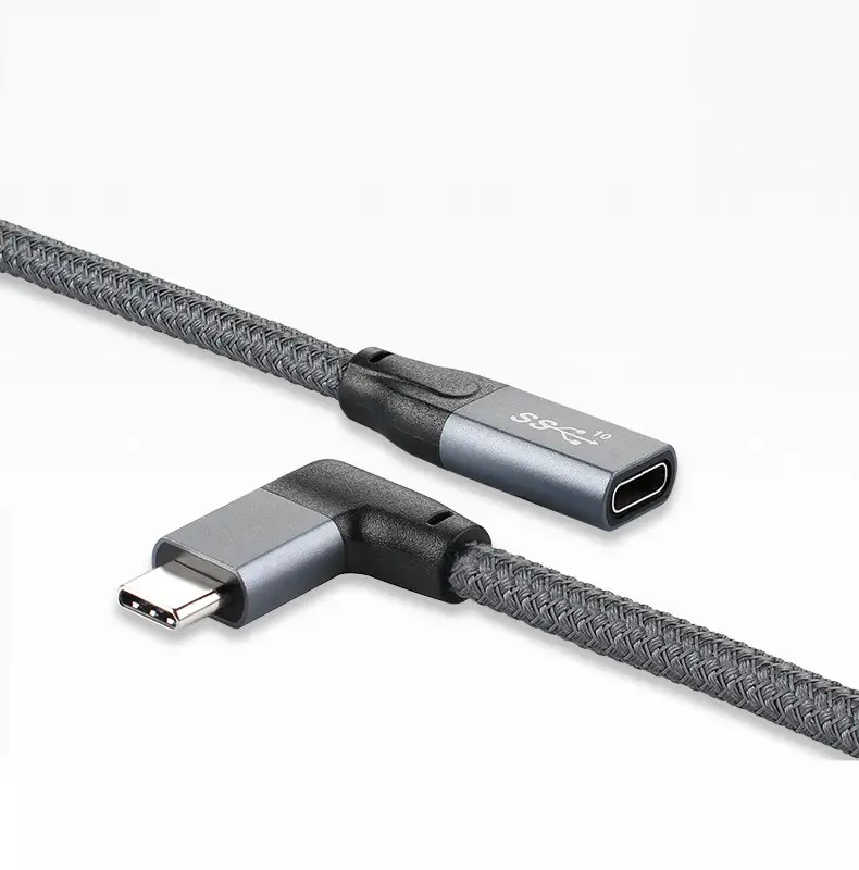 Fast Charging Male To Female Adapter Cable