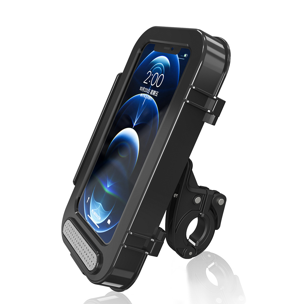 Bicycle Mobile Phone Holder Rearview Mirror Waterproof Electric Car