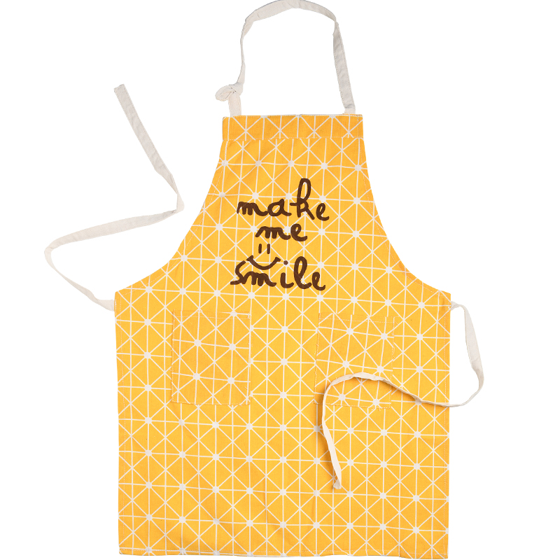 Yellow apron