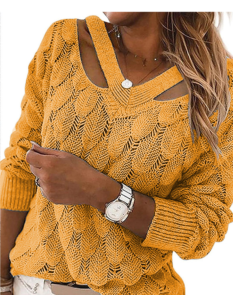 Title 6, Womens Knit Sweater V-neck Strapless Sweater