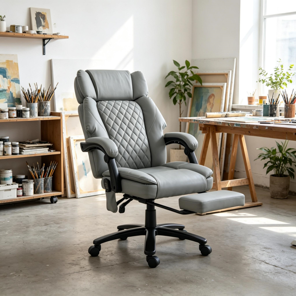 Massage office chair detail