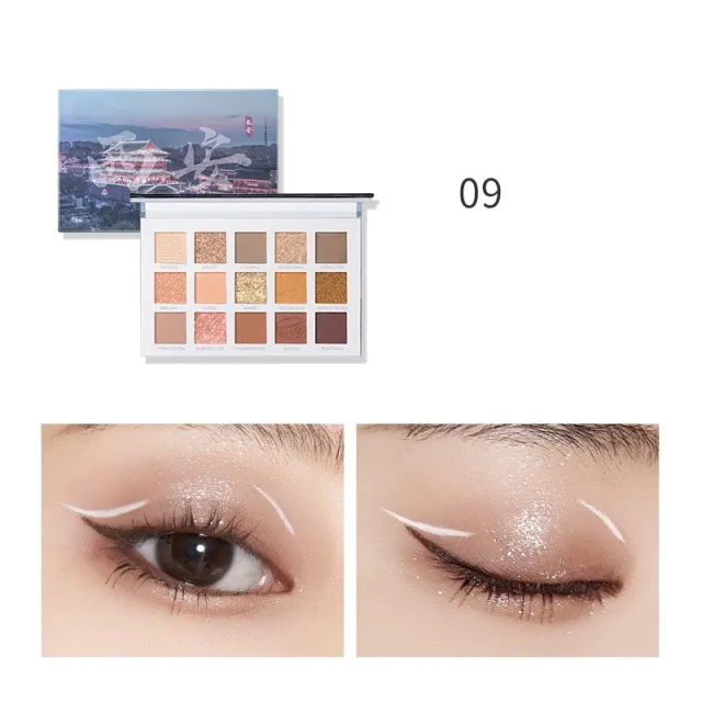 Travel Eye Shadow Disk Daily Earth Color 9Xian - Shop at LoveMi
