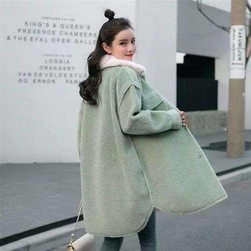 Title 2, Coat Autumn And Winter Womens Mid-length Woole...