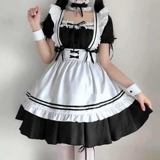 Red Make Your Cat Maid Costume Lolita Maid Dress Black - Shop at LoveMi