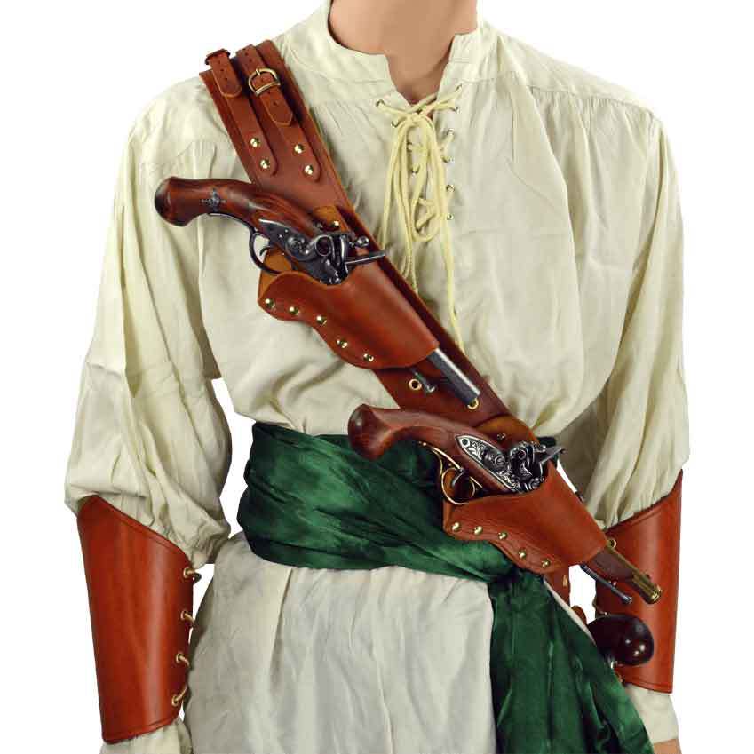 Medieval Renaissance Guard PU Leather Crossbody Strap