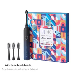 New Electric Toothbrush IPX7 Waterproof Smart Brush Ultrasonic Whitening Teeth Tooth Brush For Toothbrushes 120-day - Black - View 1