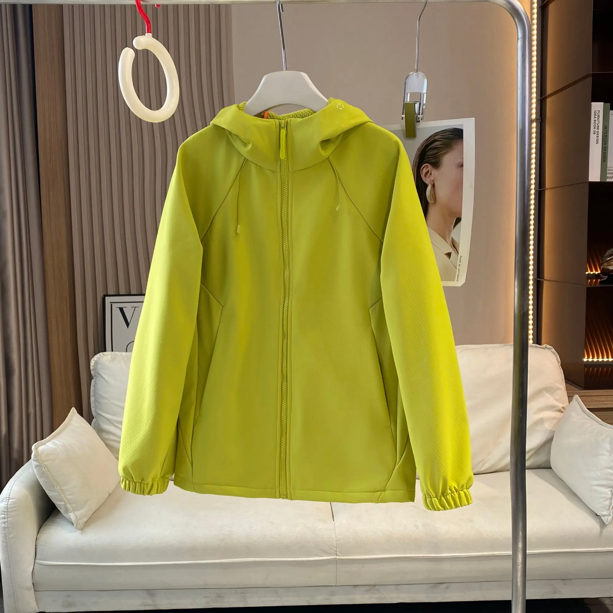 Fleece Lined Soft Shell Hooded Jacket