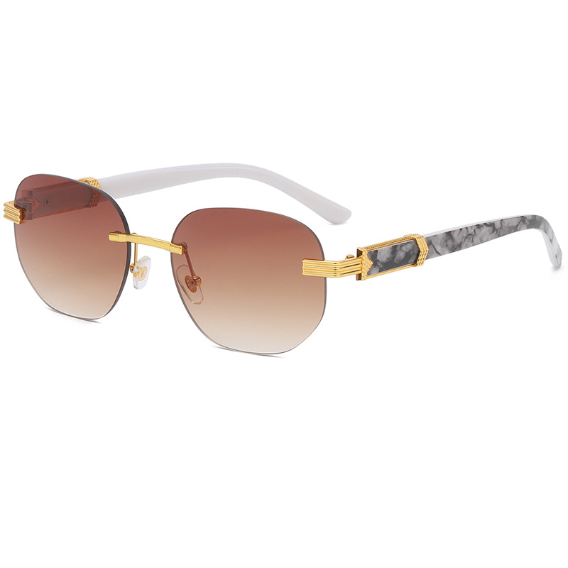Sunglasses Trend With Marbled Wood Temples - Image 15