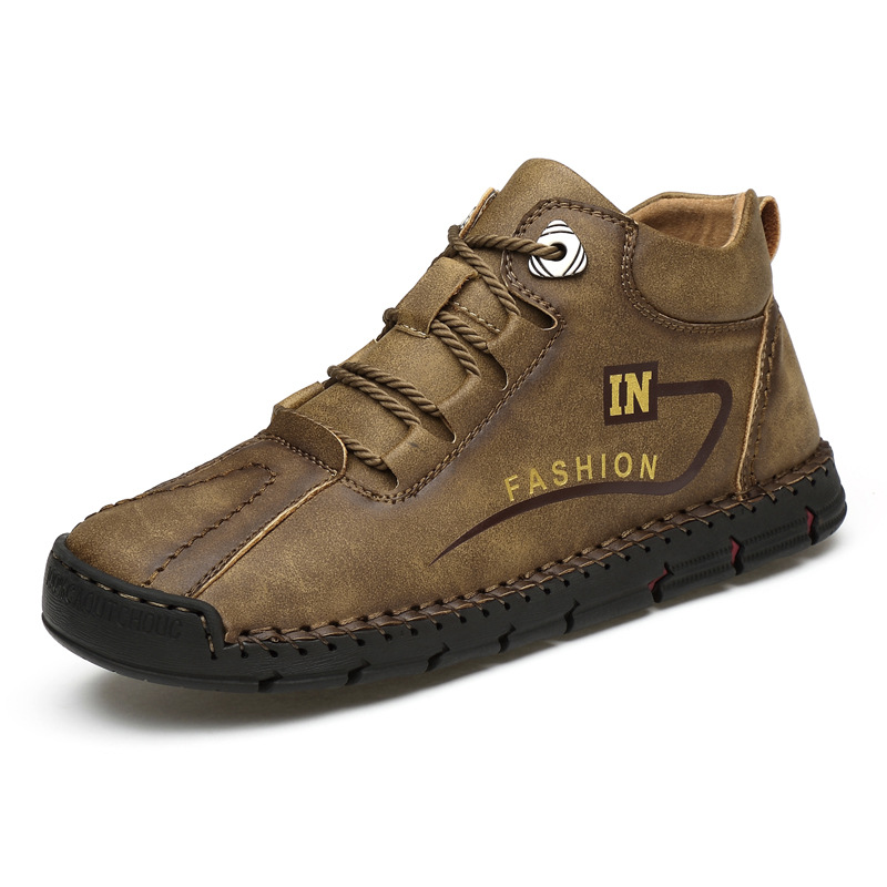 Title 2, Outdoor sports non-slip leisure high-top leathe...