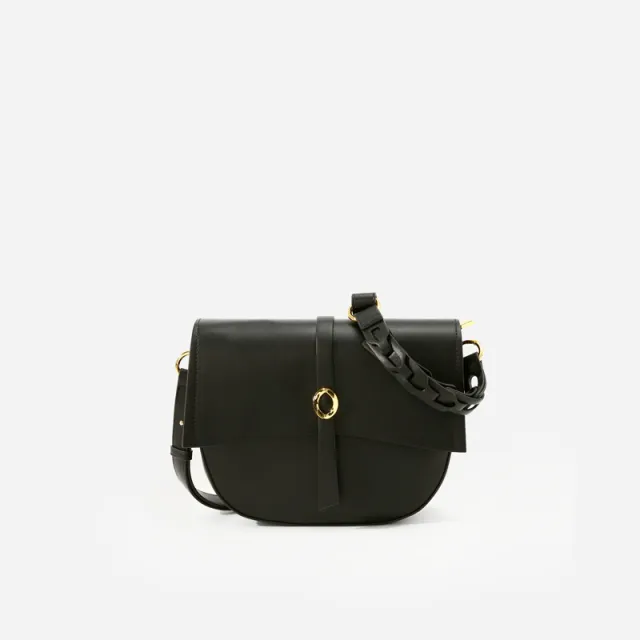 Women's Fashion Soft Leather Single Shoulder Crossbody Bag Black - Shop at LoveMi