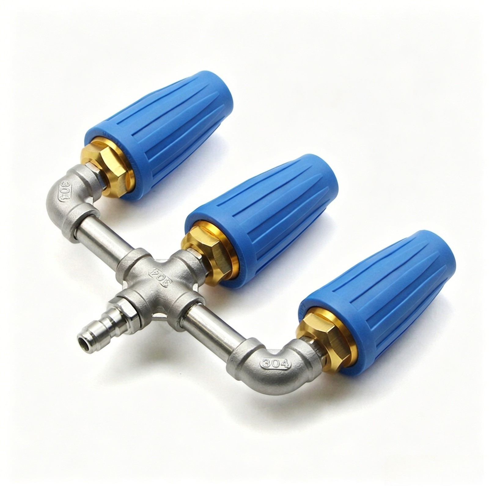 5000 PSI Pressure Washer Tip Triple Turbo Rotating Nozzle 14 Quick Connect — image 6
