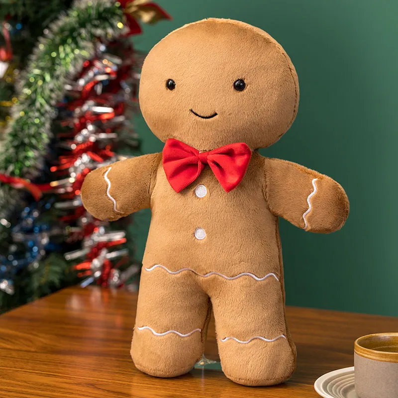 Christmas Gingerbread Man Igloo And Christmas Tree Plush Toy – image 5