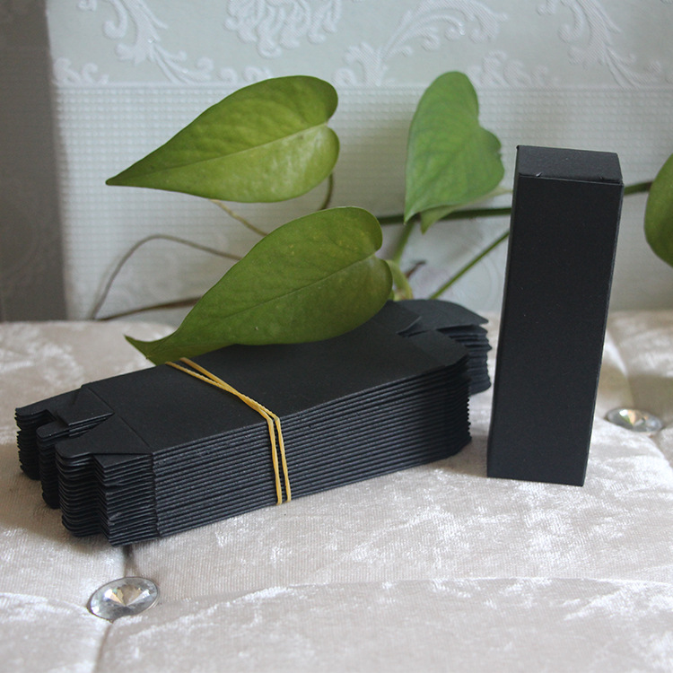 Black Cartoon With Perfume Blank Packaging Cosmetic Carton Printing - 10