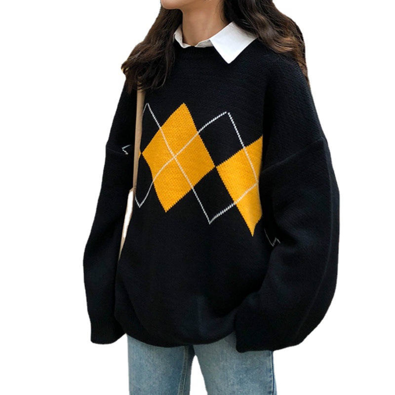 Women's Pullover Knitted Casual Sweater Coat