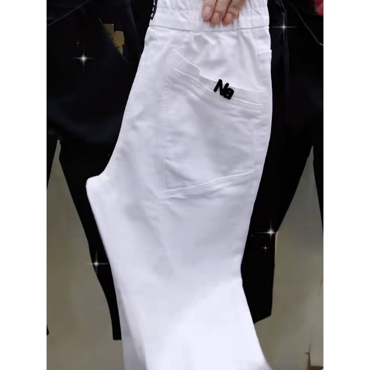 Pure Color Washed All-match Pants Harem Pants Batch