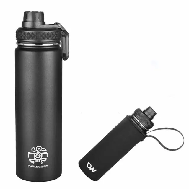 Bicycle Insulation Stainless Steel Water Cup Black - Shop at LoveMi