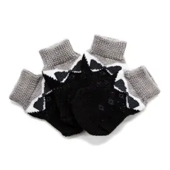 Halloween Pet Socks Dog Foot Cover Box - Black - View 1