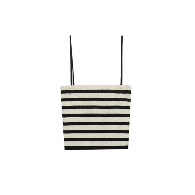 Striped Sling Straight Knitted Dress Suit Striped Sling - Shop at LoveMi
