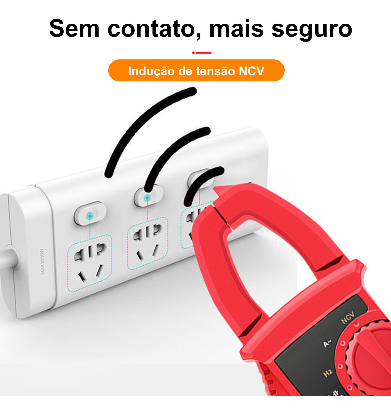 Digital Clamp Meter 40A-400A CAT III 600V NCV Digital Clamp Ammeter 40A-400A CAT III 600V NCV