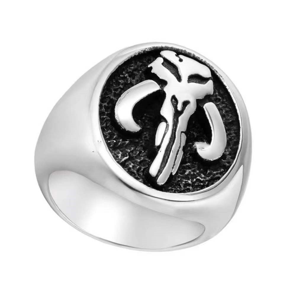European And American Fashion Jewelry Men's Skull Ring