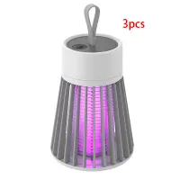 Electric-Shock Physical Mosquito Killer Light Purple Trap
