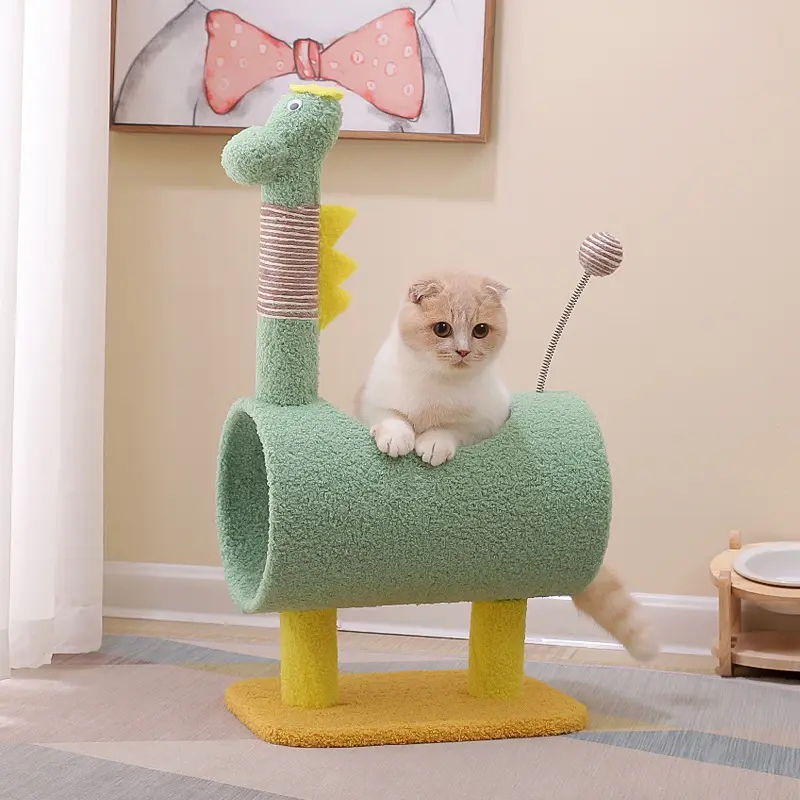 Cat Climbing Frame Sisal Scratching Post Wear-resistant