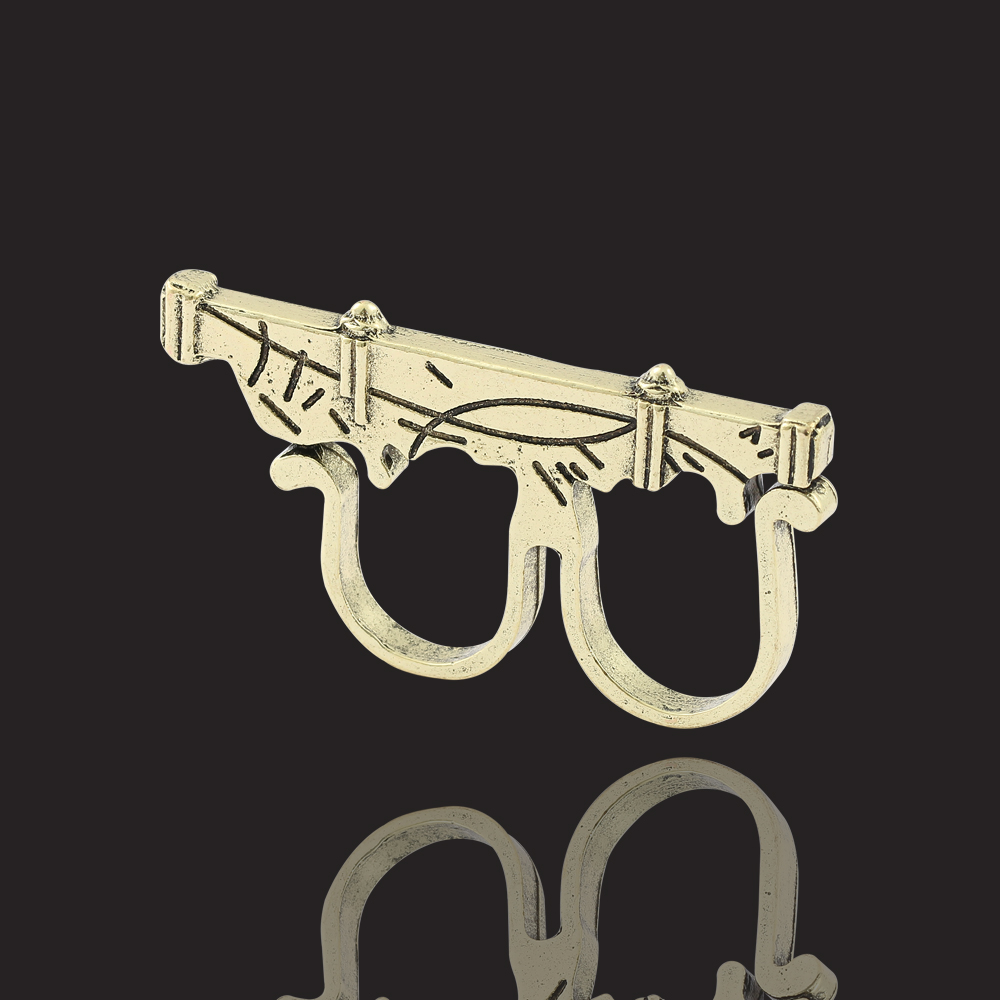 Metal Plastic Ring Decorations Around Props