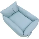 High Back Square Nest Blue