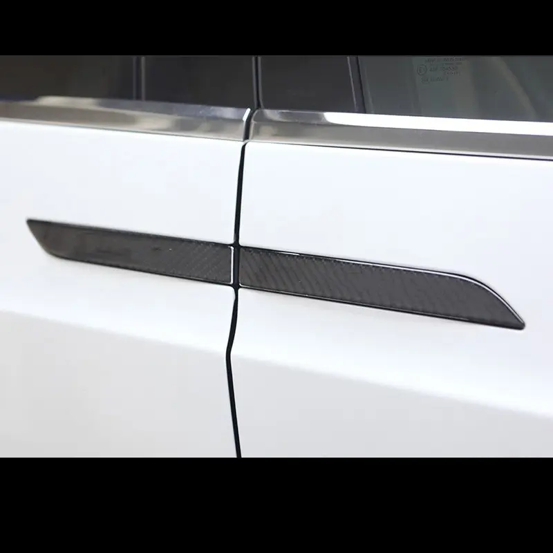 Drip Adhesive Carbon Fiber Door Handle Patch Anti Scratch