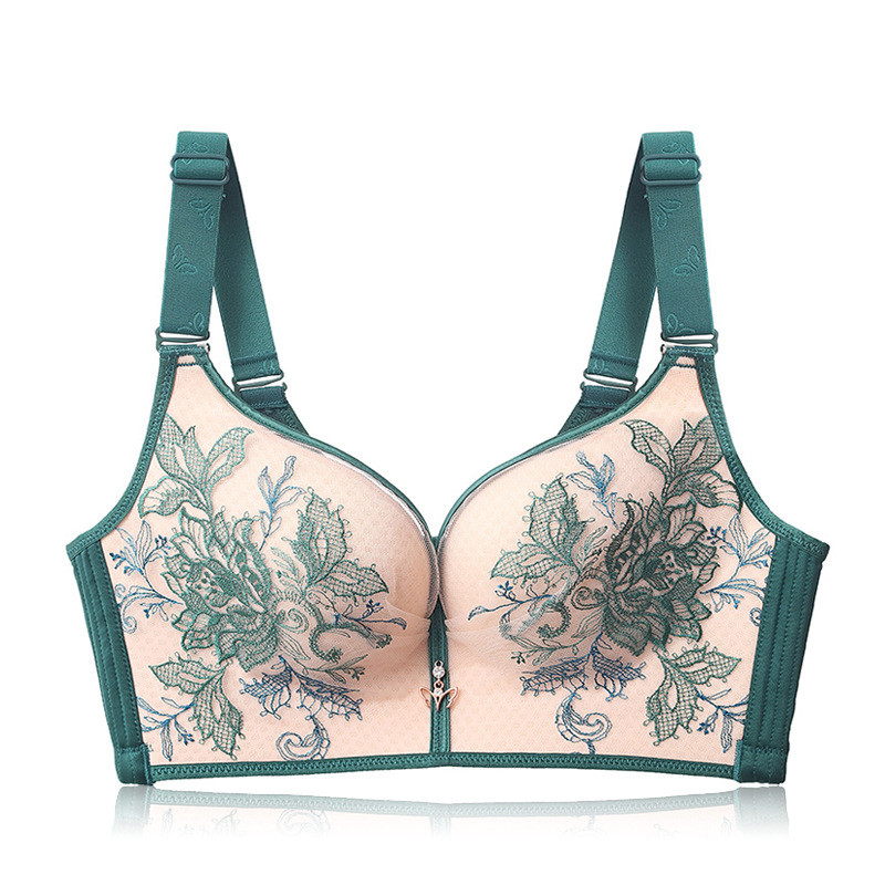 Title 3, Beautifully embroidered bra without steel ring