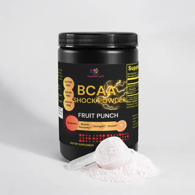BCAA Shock Powder Fuel Muscle Growth, Enhance Recovery Boost Performance Bcaa Shock Powder Fruit Punch - Shop at LoveMi