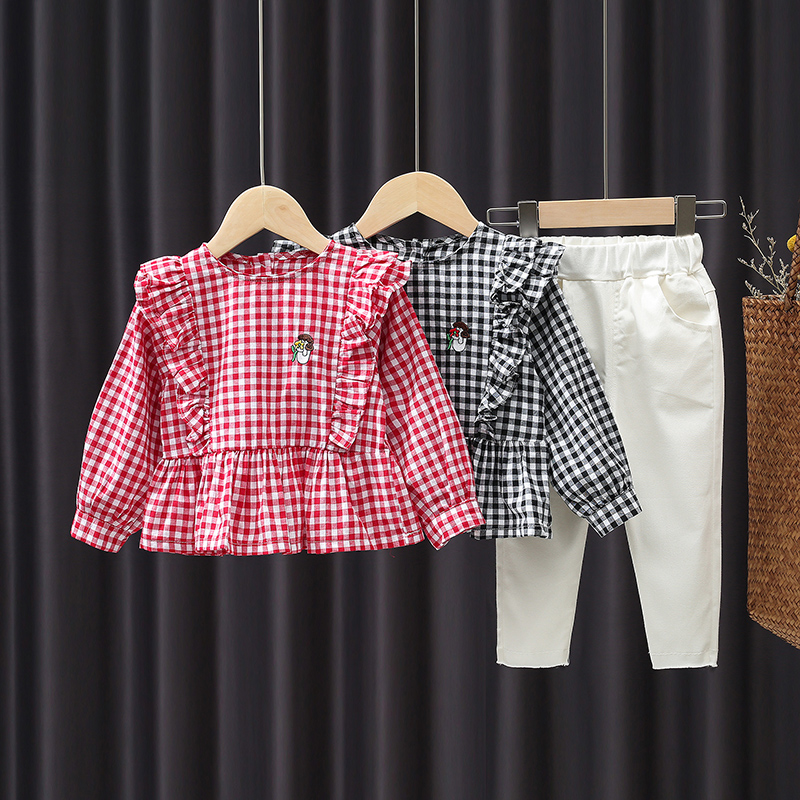 One-year-old Baby Girl Autumn Clothes Foreign Style Korean Baby Clothes